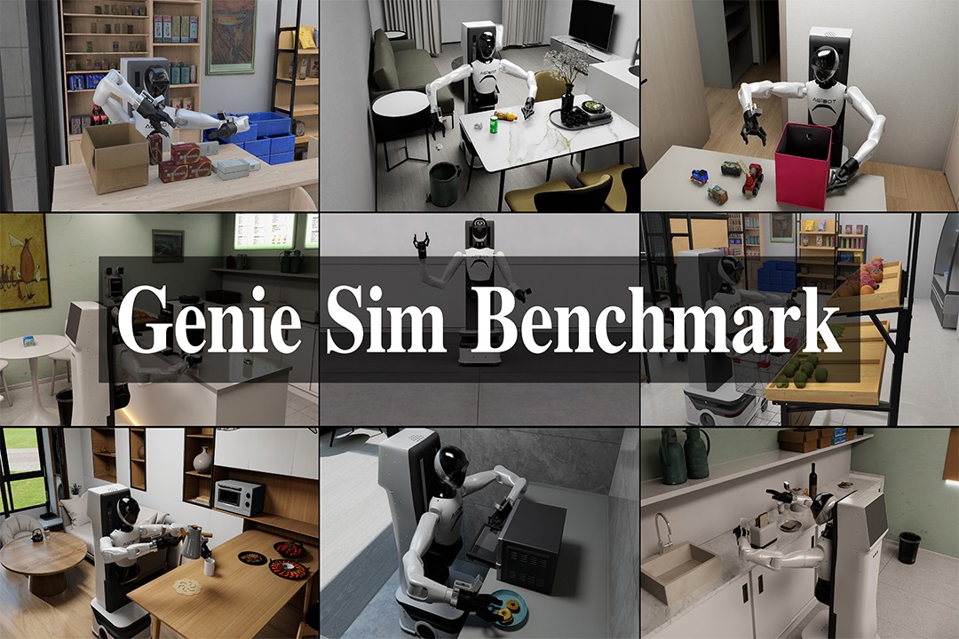 再掀开源浪潮！尊时凯龙机器人发布并开源仿真评测工具Genie Sim Benchma...
